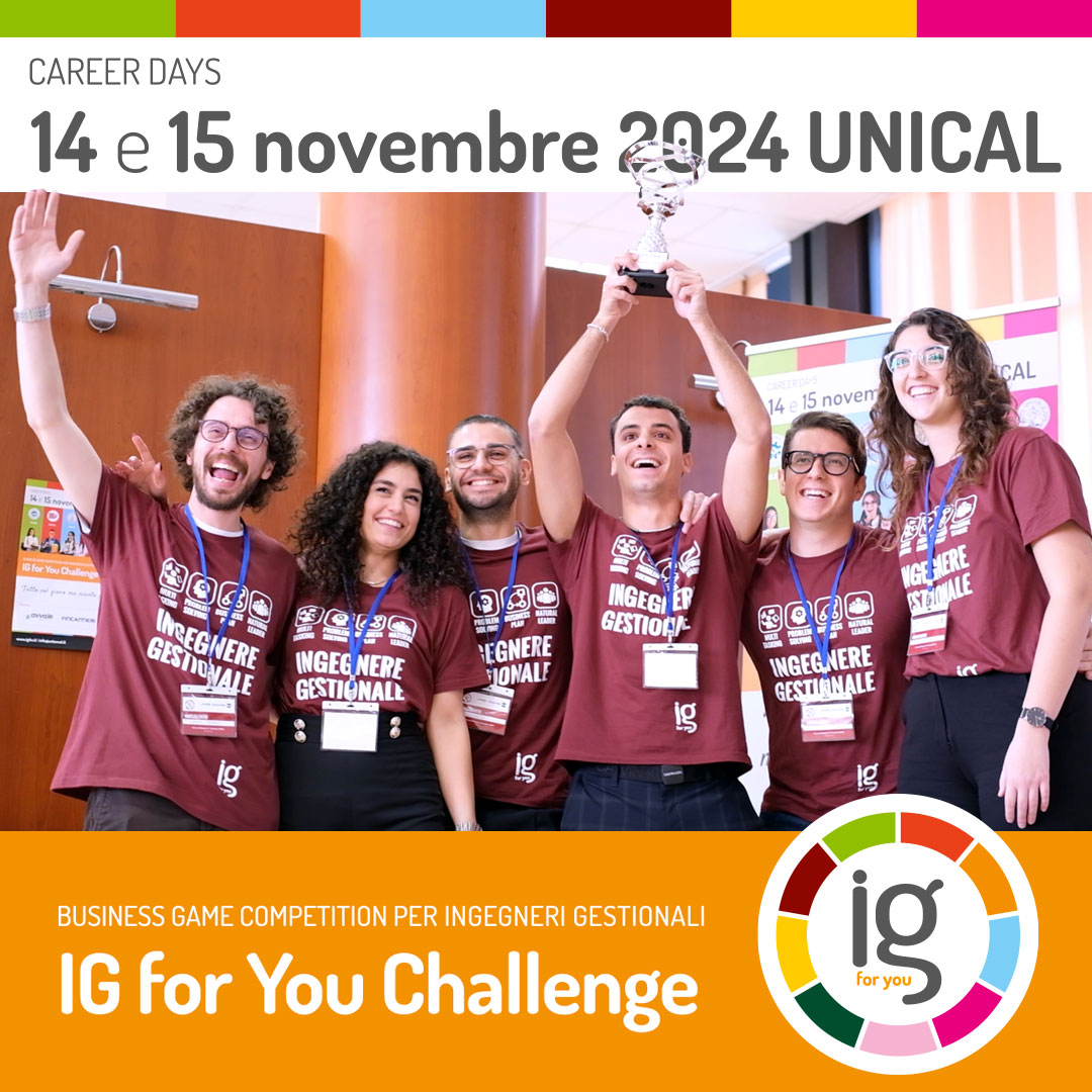 IG FOR YOU CHALLENGE 2024: STRATEGIA E TALENTO IN AZIONE PER UNA SFIDA AVVINCENTE